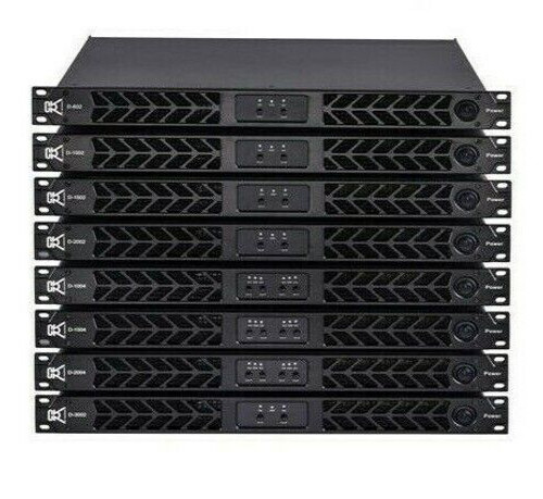 Профессиональный 2-канальный усилитель мощности CVR Audio D-3002 класса D One Space ЧЕРНЫЙ