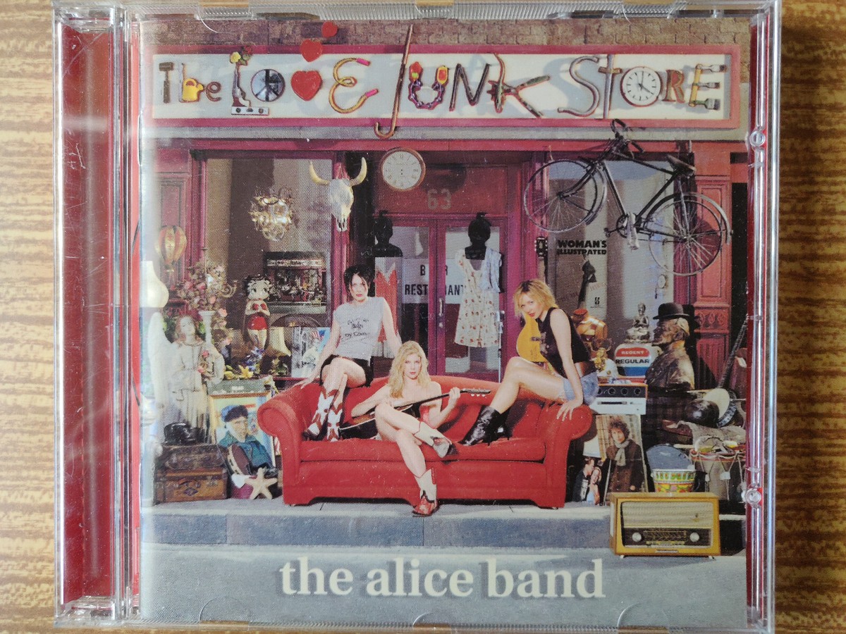 The Alice Band - The Love Junk Store CD Nothing on but the radio