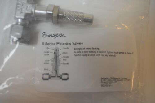 Swagelok SS-SS4 Stainless Steel Low Flow Metering Valve - Picture 9 of 9