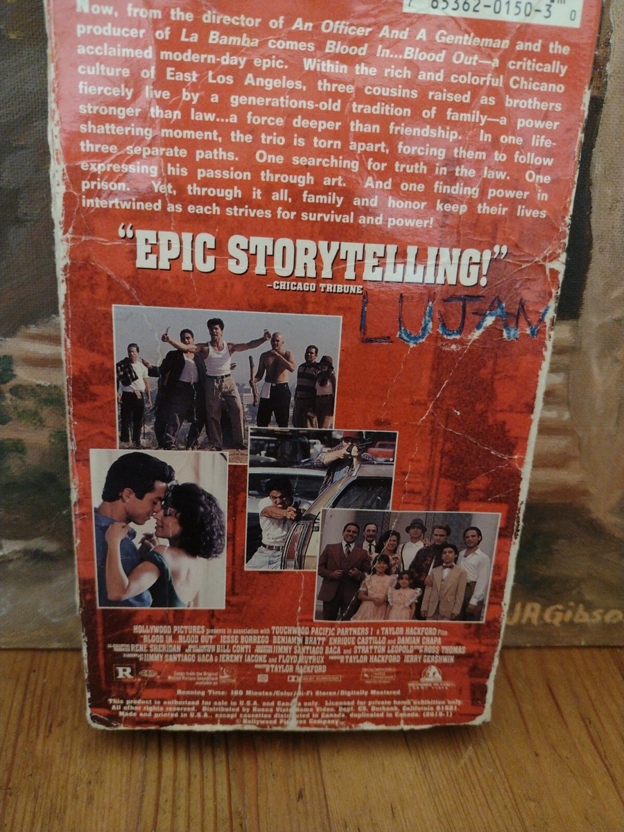 SANGRE POR SANGRE/ BLOOD IN BLOOD OUT (VHS, 1994) 765362015030| eBay