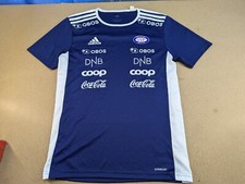 Adidas VIF Valerenga 2021 Oslo Norway Jersey Football Size S Training Blue Small
