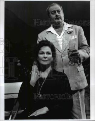 #ad 1997 Press Photo Lally Cadeau amp; Richard Monette in quot;Filumena Stratford festival $24.99