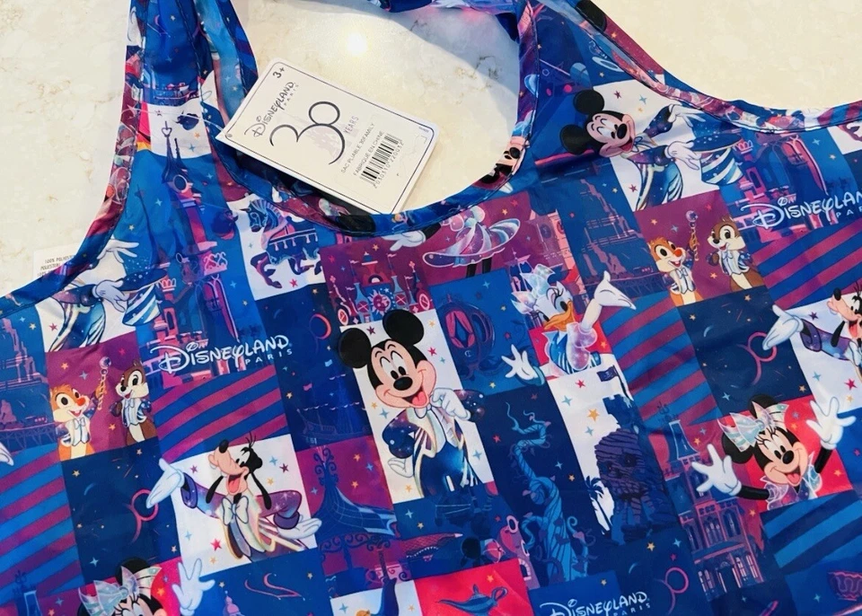 Disneyland París 30 Aniversario LE Paquete Chip & Dale Ears, SparkleEars y Bolso de Mano Foto 4 de 4