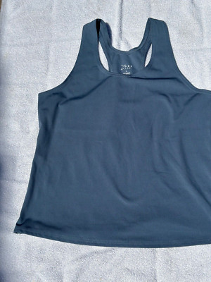 PBX Pro ACTIVEWEAR Women's slate blue colored Tank top, Large 