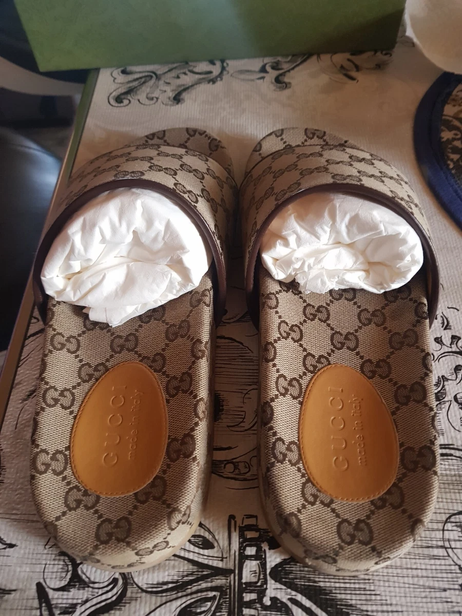Gucci Ciabatte Uomo 44 It. Originali Nuove