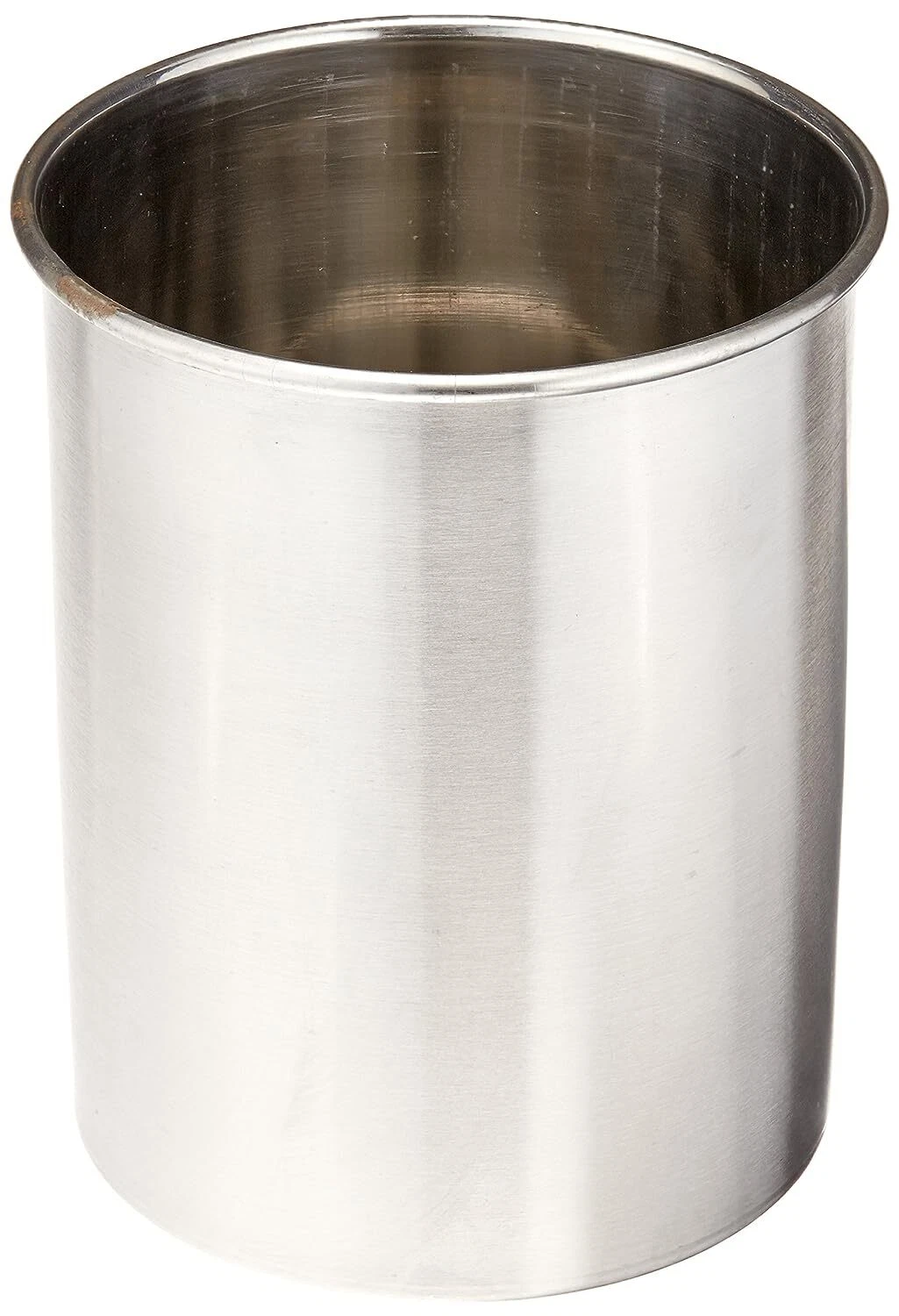Tablecraft Products Hu2 Utensil Holder, Stainless Steel Brushed