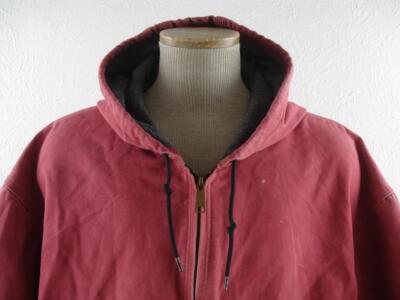 【Carhartt】ジャケット Vintage Carhartt J158 BLK Hooded Work Jacket Size XL | eBay