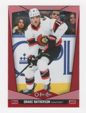 2024-25 O-PEE-CHEE HOCKEY RED BORDER DRAKE BATHERSON OTTAWA SENATORS #287