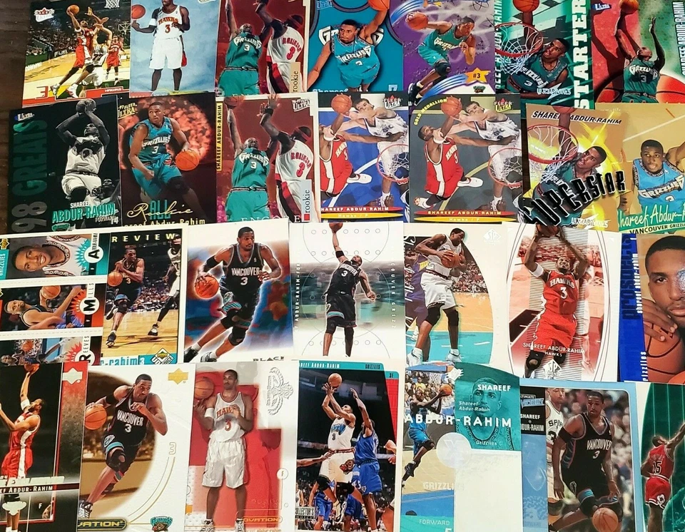 shareef abdur rahim YOU PICK  HUGE 100,S HIGH GRADE CARDS SEE DROP DOWN BOX - Image 2 of 2