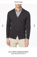 mens cardigan sweater large