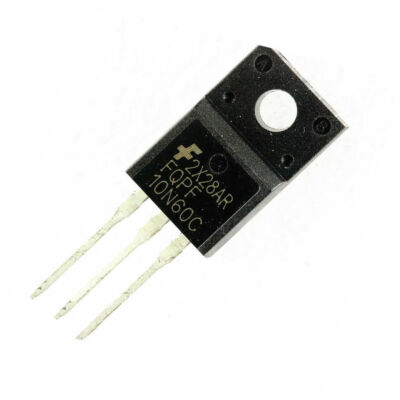 Lot De 10 Transistors MOSFET FQPF10N60C 600V N-Channel TO-220F - Marque Fairchild