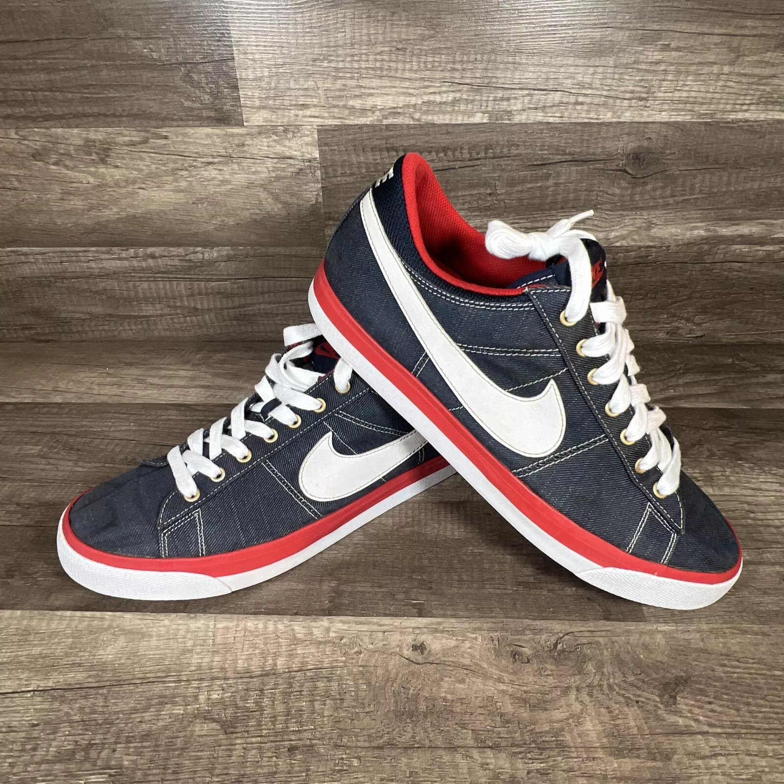 Chaussures homme Nike Match Supreme Premium obsidienne/blanc université rouge taille 11