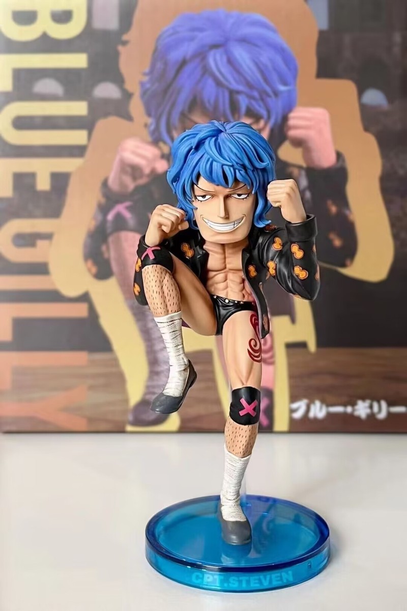 Blue Gilly Ideo Resin YZ Studio One Piece Figurine Collectibles