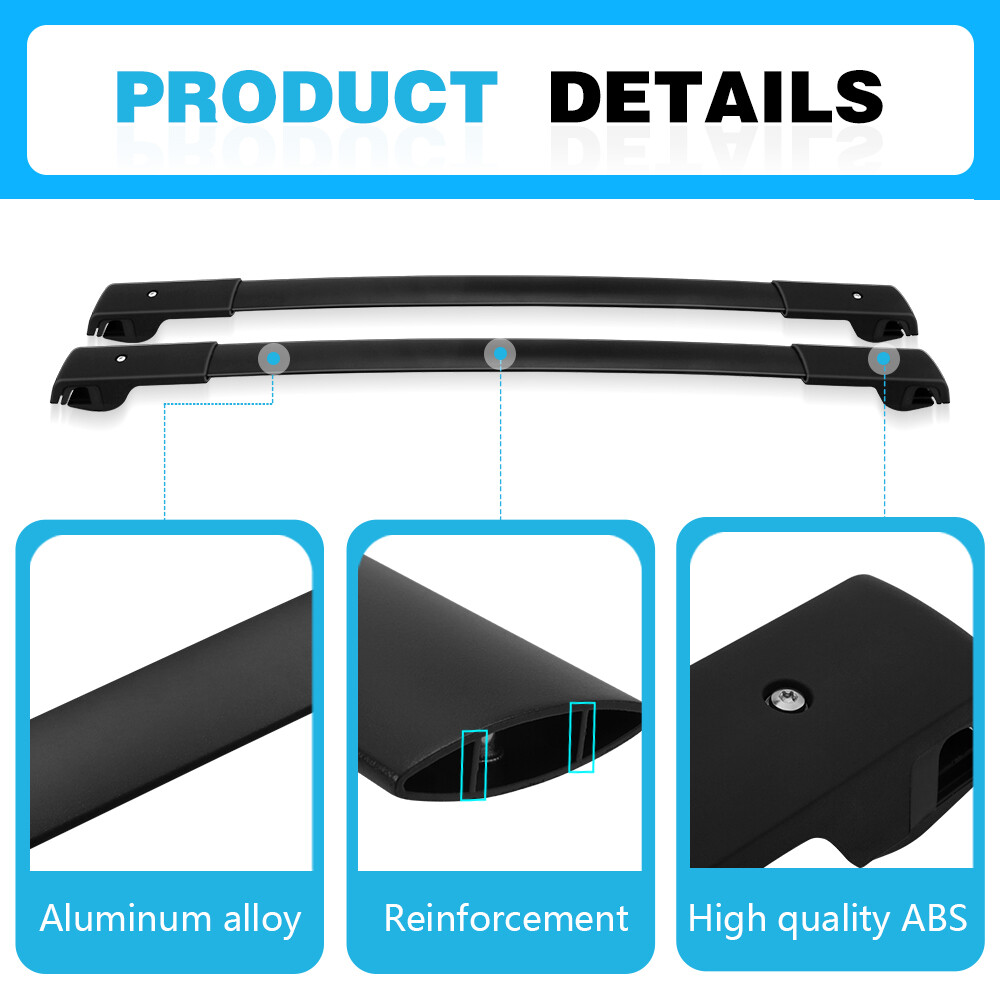 Roof Rack Cross Bars Fit for 20142019 Benz GLS GL450 Cargo Carrier