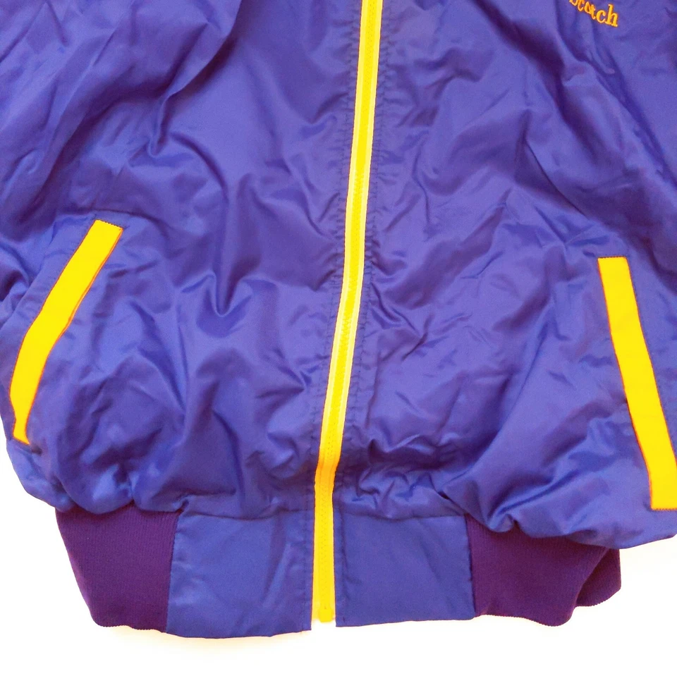 Chaqueta cortavientos escocesa rara de colección J&B talla grande Justerini & Brooks promoción Foto 3 de 4