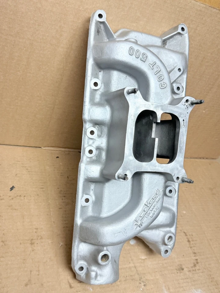 FORD Mustang 289 302 Vintage Weiand WFSQ COLT 500 Aluminum Intake Manifold - Image 3 of 4