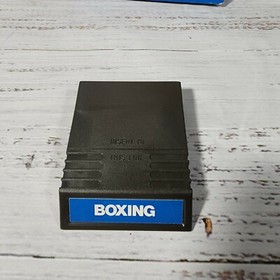 Boxing (Intellivision, 1980) Complete in box with overlays.