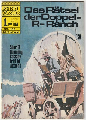   SHERIFF KLASSIKER #166 Das Rätsel..., Bildschriftenverlag BSV COMICHEFT Z2-