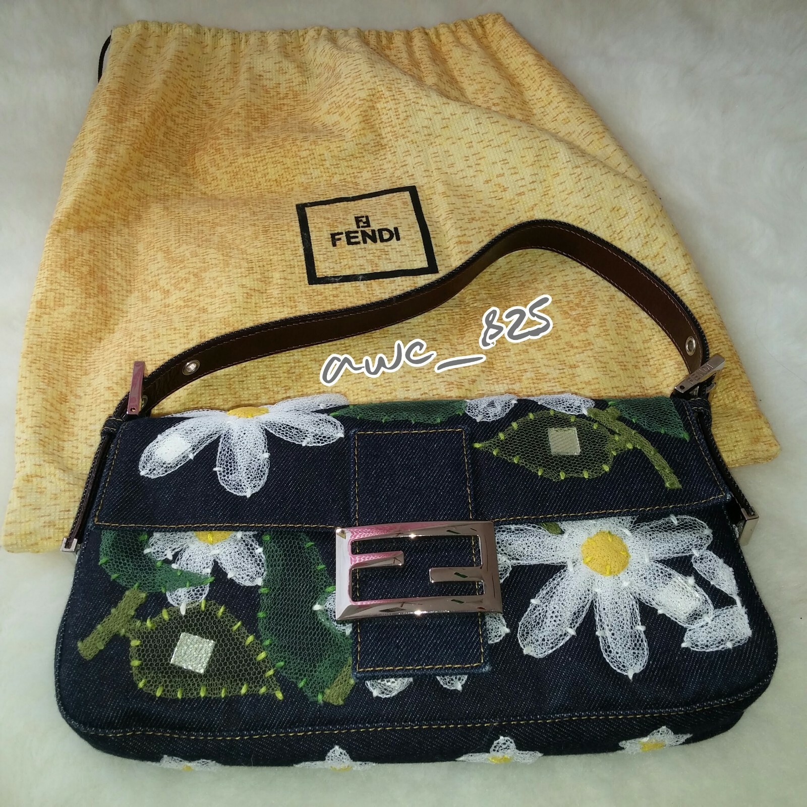 fendi floral bag