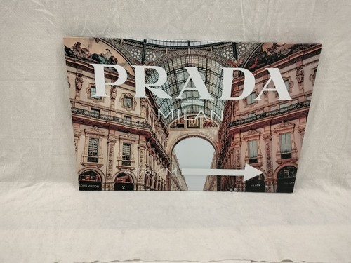 Oliver Gal Milan Prada Roadside 36x24 Canvas Art Painting Decor Louis Vuitton - Picture 6 of 12
