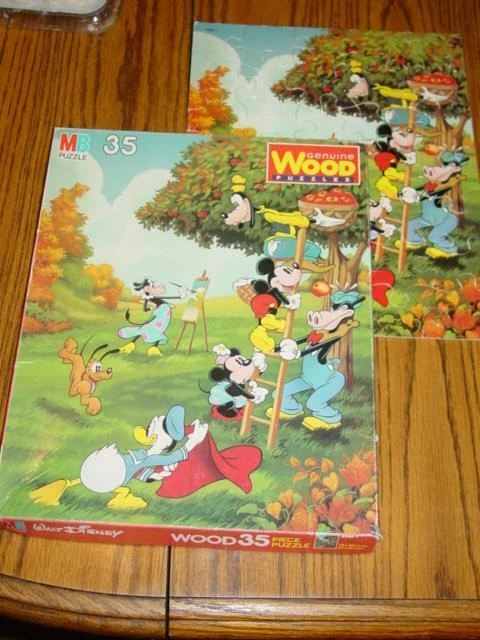 Mickey Mouse & Friends Wooden Vintage Puzzles for sale | eBay