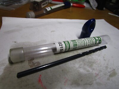 7/32'' x 6'' OAL HSS 135° Split Point Black Oxide Finish Extension Drill