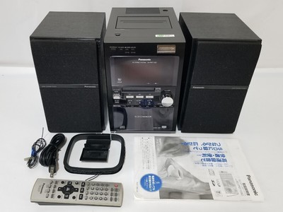 Panasonic SC-PM710SD-K SD Stereo System Black SA-PM710SD+SB-PM710 