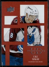 2025-26 Upper Deck Portraits Red Parallel 27/99 Cale Makar #42