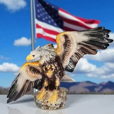 RARE Barsottini Bald Eagle Whiskey Decanter 1970 Ltd. Ed. Vino Rosso 1976 BANFI