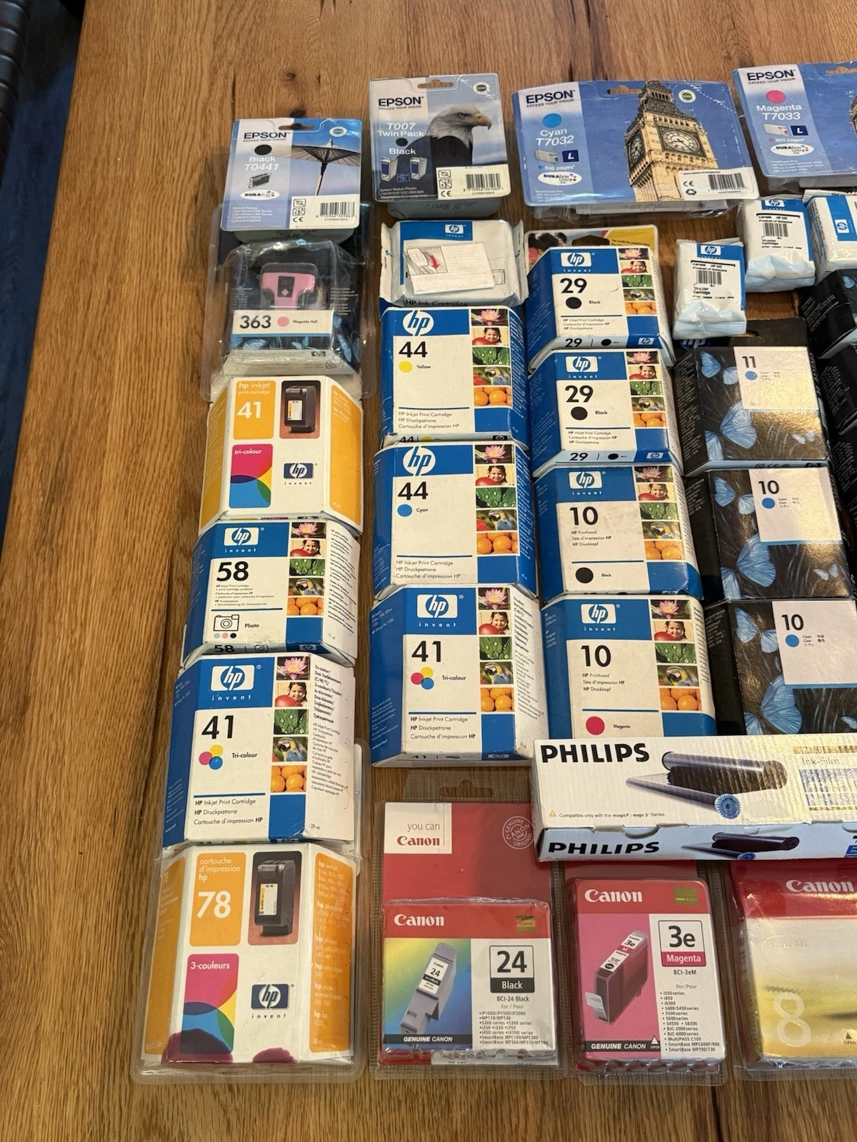 Job Lot Various 40+ Expired Genuine Ink Cartridges HP Canon Epson Expired - New 2