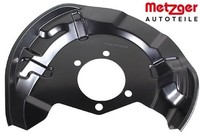 Metzger 6115574 Spritzblech FüR Bremsscheibe FüR Nissan FüR Renault