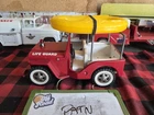 1968 TONKA LIFE GUARD JEEP W ORIGINAL BOAT GOOD ORIGINAL CONDITION