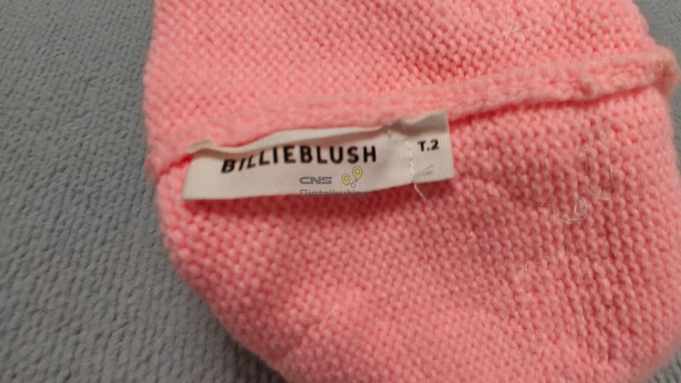 Sombrero tejido BILLIEBLUSH POM-POM talla 2-3T para niños pequeños NUEVO STOCK EN EE. UU. Y ENVÍO Foto 3 de 3