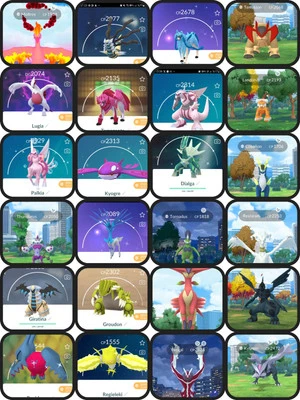 Pokémon Go ⚡Cheap Shiny Legendary⚡ Registered Tr@de | 🌟Read Description 🌟