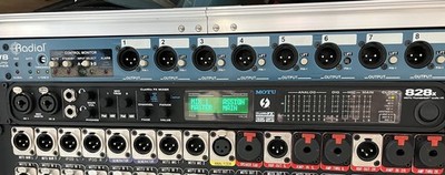 Motu 828x Audio Interface with 6 foot Thunderbolt Cable - Like New