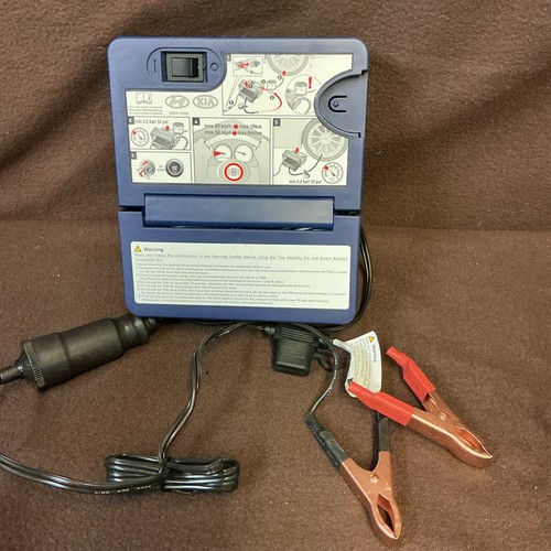 Kia Hyundai Tire Mobility Kit Air Compressor Inflator Untested