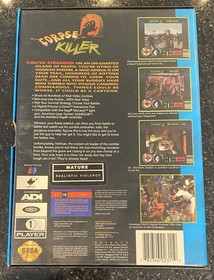 Sega CD Corpse Killer Game CIB Complete In Box