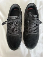 DC Shoes, Nyjah Houston Skate Shoe, Men’s Size 9, Black Suede