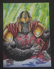 2026 Fleer Ultra Superman Gorilla Grodd Sketch Faustino