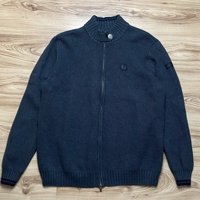 Fred Perry Strickjacke Herren Gr. L #PO7/35