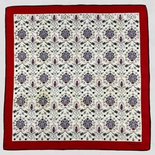 Vintage Christian Dior Handkerchief Neckerchief Bandana Pocket Square