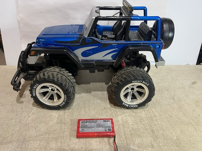 #ad Jeep Wrangler Nikko RC Body Shell DIY Custom 1:16 Replacement w battery as is $29.99