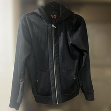 USED Y-3 YOHJI YAMAMOTO BLACK JACKET XTR ACCEPTABLE