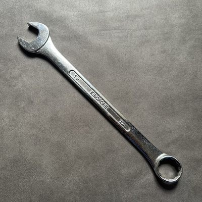 #ad VINTAGE KINCROME 1quot; AF x 1quot; AF COMBINATION RING 12 POINT SPANNER MADE IN JAPAN AU $34.00
