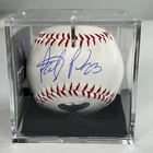 Fernando Tatis Jr  Hand Signed Baseball PADRES Autographed In Case! Hologram COA