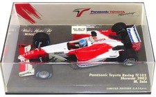 1/43 Toyota F1 Showcar TF102 #24 Red White Diecast Model 2002 Panasonic Racing