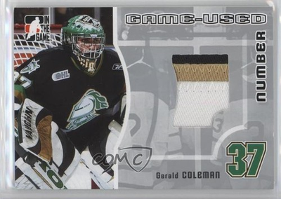 #ad 2005 06 ITG Heroes and Prospects Silver 30 Gerald Coleman #GUN 51 Rookie RC 2a8 $12.03