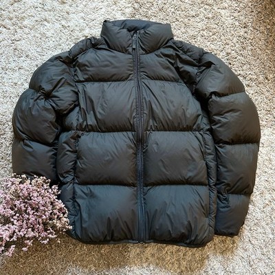 Rare Uniqlo U Christophe Lemaire Design Gray Down Puffer Nylon Jacket Size L