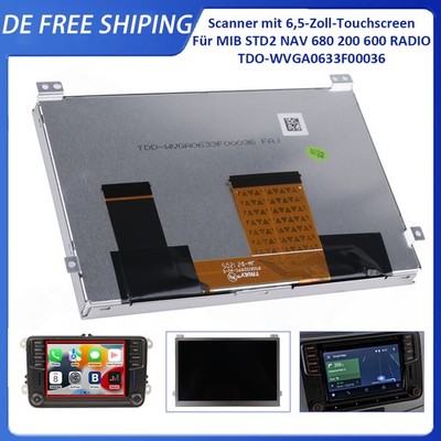 OEM LCD Touch Screen Display TDO-WVGA0633F00036 Für VW T6 MIB STD2 200 600 Radio