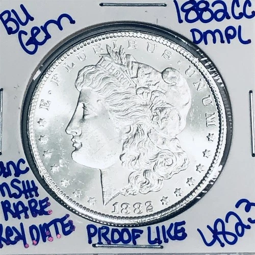 1882 CC BU UNCIRCULATED MORGAN SILVER DOLLAR AUTHENTIC U.S. MINT KEY DATE 4823
